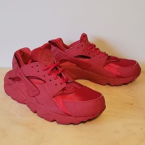 Nike Air Huarache Run Women's Running Shoes Size 8.5 Red 634835-601